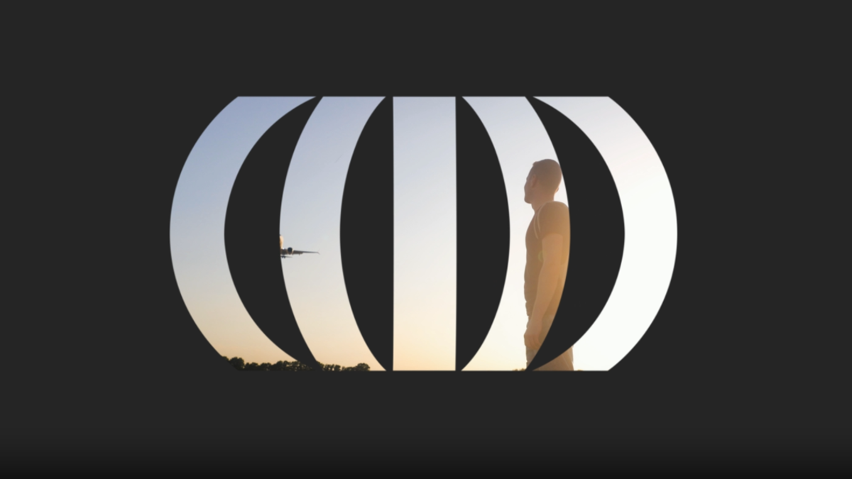 Avolta navigator over sunset with man and plane