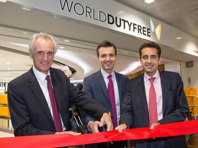 Ribbon cut - World Duty Free Gatwick North - Dufry 1