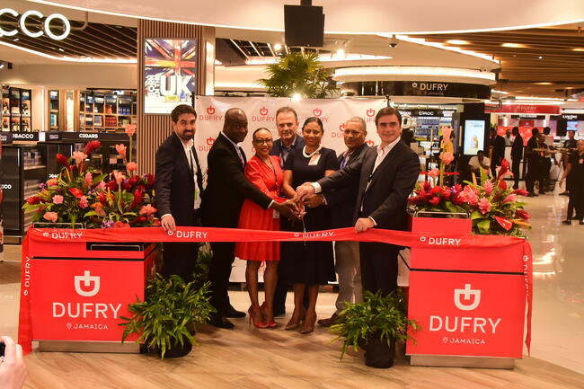 Dufry_Montego Bay Duty Free_MBJ_Ribbon cutting.JPG