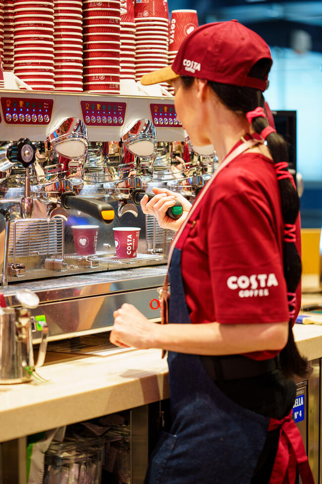 Costa Coffee_Fiumicino Airport_Rome