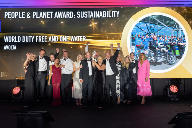 World Duty Free and One Water team_Frontier Award 2024